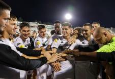 Fudbaleri Partizana slave pobedu
