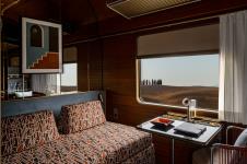 Unutrašnjost voza La Dolce Vita, replike Orijent Ekspresa