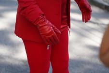 Dara Bubamara stigla na snimanje Zvezda Granda sva u crvenom