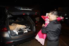 Darko Lazić i Katarina Lazić na promociji pesme Tijane Matić