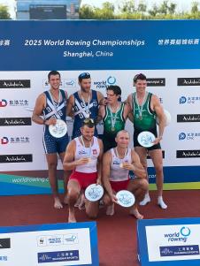 Veslači Srbije osvojili srebrnu medalju na Svetskom prvenstvu