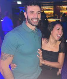 Ejža Piket Kecman i suprug Ivan u izlasku.jpg