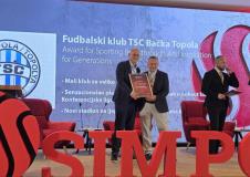 Janoš Žemberi, na Simposaru u Sarajevu