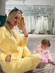 Milica Veličković sa bebom