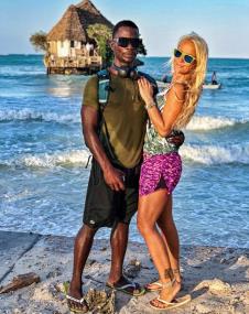 Valentina Triler sa suprugom