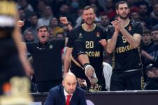 Donatas Motiejunas na utakmici protiv Zvezde iz prošle sezone