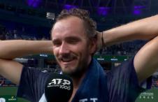 Medvedev dobro raspoložen posle pobede