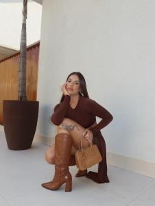 Marija Hulija Mazali pozira