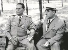 Aleksandar Leka Ranković i Josip Broz Tito