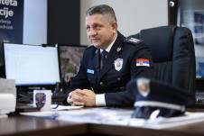 Slaviša Lakićević, načelnik Uprave saobraćajne policije