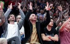 Nemanja Radonjić na utakmici KKCZ