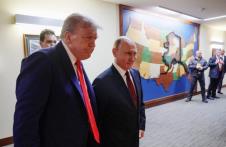 Donald Tramp Vladimir Putin Aljaska