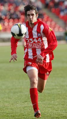 Lekić Dejan u dresu Crvene zvezde