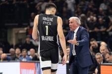Tristan Vukčević i Željko Obradović u Partizanu