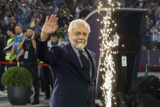 Aurelio de Laurentis prvi čovek Napolija na slavlju