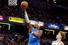 Šej Gildžes-Aleksander na meču Indijana - Oklahoma