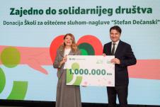 Donacija Školi za oštećene sluhom i nagluve Stefan Dečanski
