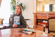 Dženi Kolgan u hotelu Moskva u Beogradu