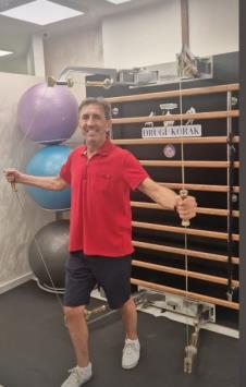 Žika Jakšić vežba