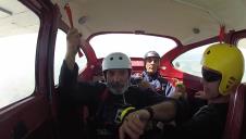 Ljubomir Hristov Čarli skače iz aviona