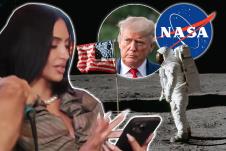Kim Kardašijan Donald Tramp NASA