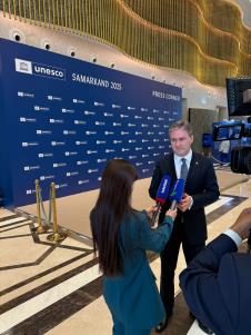 Ministar kulture Nikola Selaković na 43. Generalnoj konferenciji UNESCO