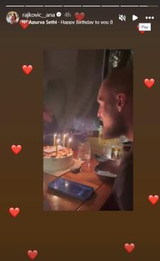 Predrag Rajković proslavlja 30 rođendan