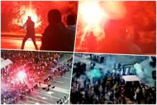 Haos ispred skupštine