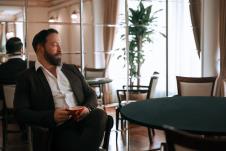 Ali Fenik u hotelu Moskva u Beogradu