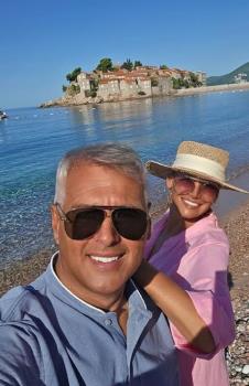 Dragana Bekvalac sa mužem Šekularcem