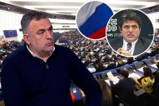 Rajko Nedić Dragan Šolak Evropski parlament ruska zastava