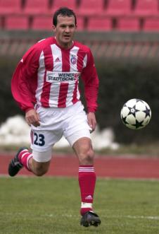 Milivoje Vitakić u dresu Crvene zvezde