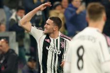 Dušan Vlahović na meču Juventus - Sporting