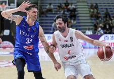 Akile Polonara i Miloš Teodosić