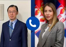 Tojama Keio i Dubravka Đedović Handanović