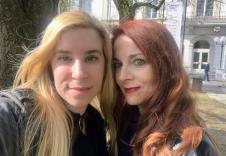 Sara Haas i Saša Broz u Mariboru