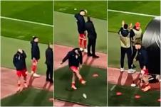 Marko Arnautović na utakmici protiv Lila