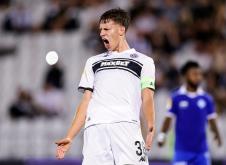 Ognjen Ugrešić u dresu Partizana