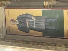 Freska Milutina Milankovića u Crkvi Preobraženja Gospodnjeg u Trebinju