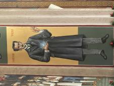 Freska Nikole Tesle u Crkvi Preobraženja Gospodnjeg u Trebinju