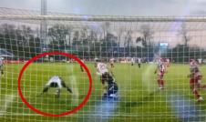 Sporan detalj sa meča Spartak Crvena zvezda