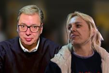 Aleksandar Vučić Dijana Hrka