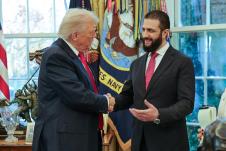 Ahmed al Šara Donald Tramp