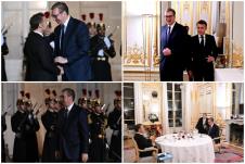 Aleksandar Vučić Emanuel Makron