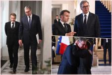 Aleksandar Vučić Emanuel Makron