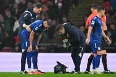 Ivan Ilić povreda na meču Engleska - Srbija