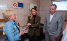 Adrijana Mesarović u poseti Sečnju