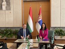 Jelena Žarić Kovačević i Jožef Mađar