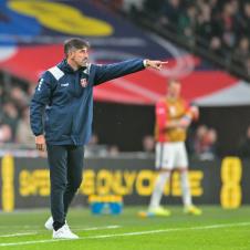 Veljko Paunović na utakmici između Engleske i Srbije na Vembliju