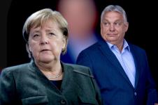 Viktor Orban i Angela Merkel